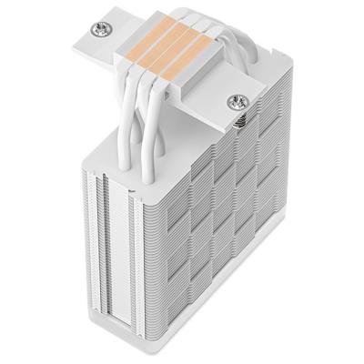 DEEPCOOL chladič AG400 ARGB V2 / 120mm fan ARGB / 4x heatpipes / PWM / pro Intel i AMD / bílý