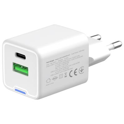 COLORWAY 1x USB-C/ síťová nabíječka/ GaN/ PD/ PPS/ QC/ 30W/ Bílá