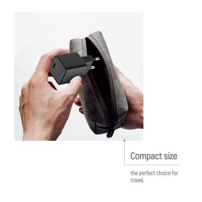 COLORWAY 1x USB-C/ síťová nabíječka/ GaN/ PD/ PPS/ 25W/ Černá