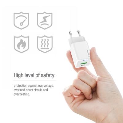 COLORWAY 1x USB-C/ síťová nabíječka/ GaN/ PD/ PPS/ QC/ 30W/ Včetně 100cm kabelu/ Bílá