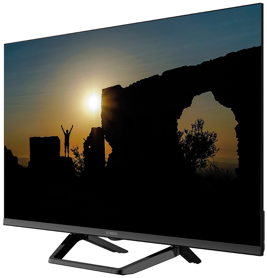 STRONG SMART LED TV 32"/ SRT32HG4723C/ HDR/ 1366x768/ DVB-T2/C/S2/ H.265/HEVC/ 2x HDMI/ USB/ Wi-Fi/ LAN/ F/ 12V GoogleTV