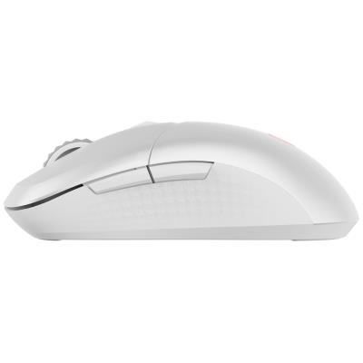 MSI herní myš VERSA 300 Wireless White/ bezdrátová/ 8.000 dpi/ 2,4GHz/ BT5.3/ USB/ RGB podsvícení/ 6 tlačítek/ bílá