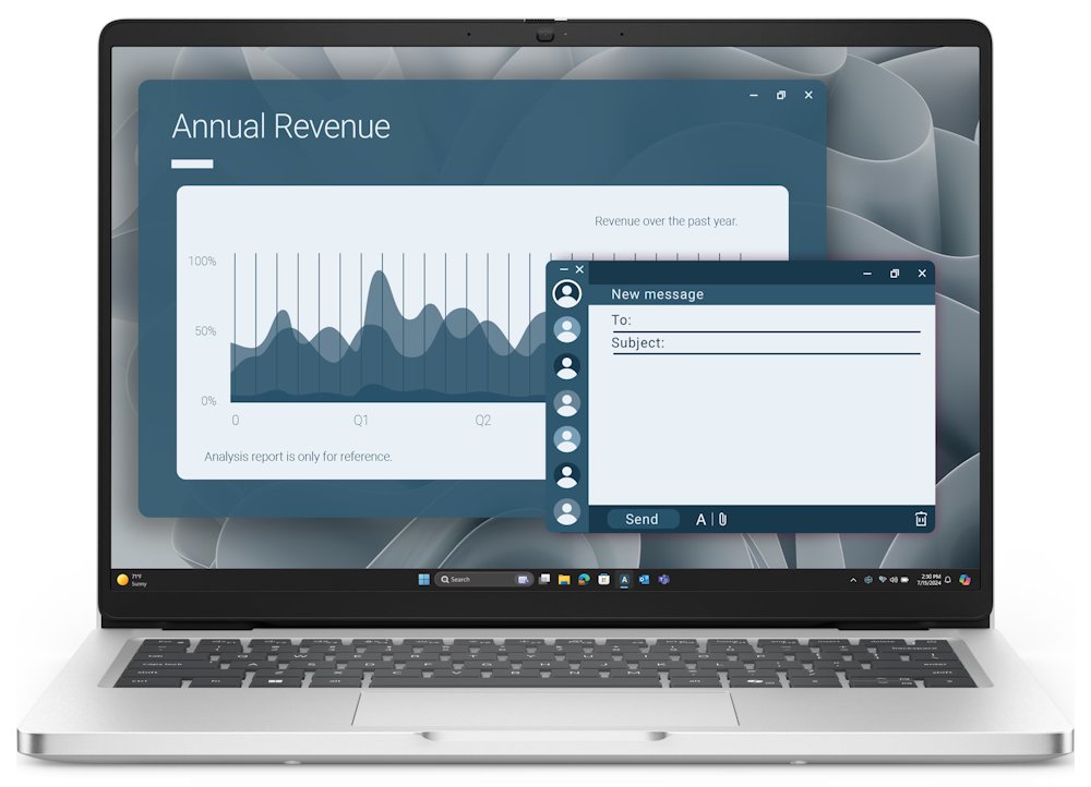 DELL Pro 14 PC14250/ Ultra 7-255U/ 32GB/ 512GB SSD/ 14" FHD+/ FPR/ W11Pro/ 3Y PS on-site