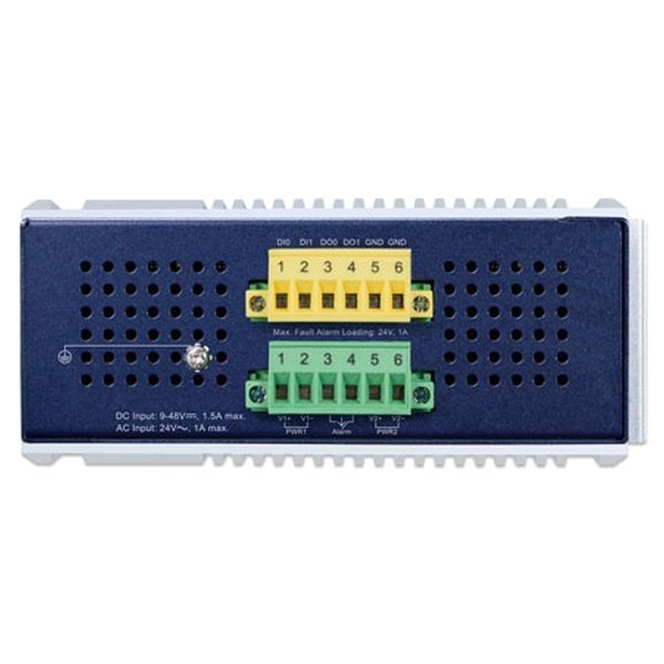 Planet TSN-5225-4T2S průmyslový TSN L2+ switch, 4x1Gb, 2x2.5G SFP, 1x RJ45-to-RS232, RING, 1588PTP, -40~75°C