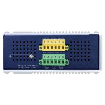 Planet TSN-5225-4T2S průmyslový TSN L2+ switch, 4x1Gb, 2x2.5G SFP, 1x RJ45-to-RS232, RING, 1588PTP, -40~75°C