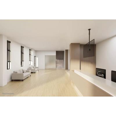 Neomounts CL35-340BL12 Flat Screen Ceiling Mount (Height: 106-156 cm)