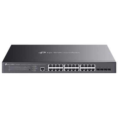 TP-Link SG3428XMPP, Omada 24-Port Gigabit Smart PoE Switch, 16x PoE+, 8x PoE++, 4x 10GB SFP+, 500W PoE budget