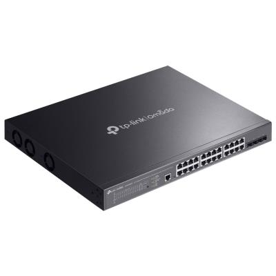TP-Link SG3428XMPP, Omada 24-Port Gigabit Smart PoE Switch, 16x PoE+, 8x PoE++, 4x 10GB SFP+, 500W PoE budget