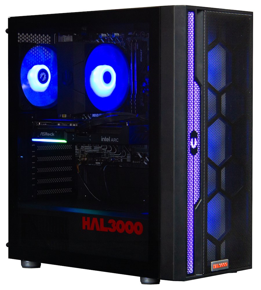 HAL3000 MEGA Gamer Pro B580 / Intel i5-12400F/ 32GB/ ARC B580/ 1TB PCIe SSD/ W11