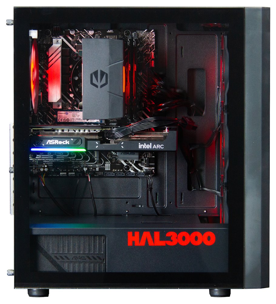 HAL3000 MEGA Gamer Pro B580 / Intel i5-12400F/ 32GB/ ARC B580/ 1TB PCIe SSD/ W11
