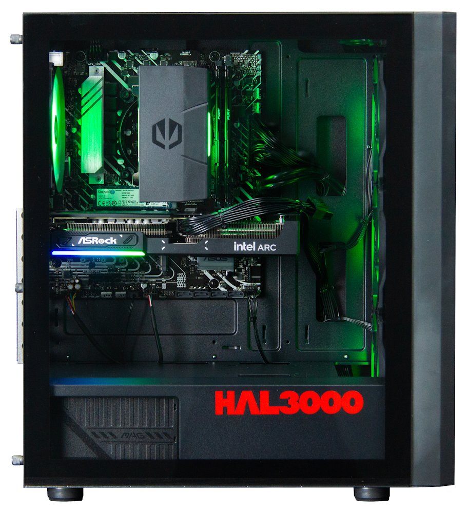 HAL3000 MEGA Gamer Pro B580 / Intel i5-12400F/ 32GB/ ARC B580/ 1TB PCIe SSD/ W11