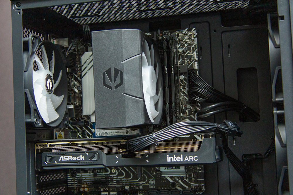 HAL3000 MEGA Gamer Pro B580 / Intel i5-12400F/ 32GB/ ARC B580/ 1TB PCIe SSD/ W11