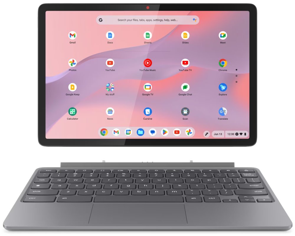 Lenovo Chromebook Duet 11M889/ MediaTek 838/ 8GB/ 128GB/ ARM Mali-G57 MC3/ 10,95"WUXGA,lesklý,touch/ Chrome OS/ šedý
