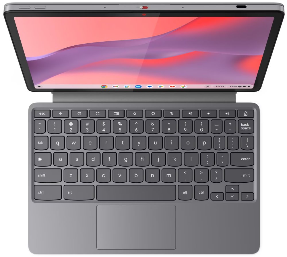 Lenovo Chromebook Duet 11M889/ MediaTek 838/ 8GB/ 128GB/ ARM Mali-G57 MC3/ 10,95"WUXGA,lesklý,touch/ Chrome OS/ šedý