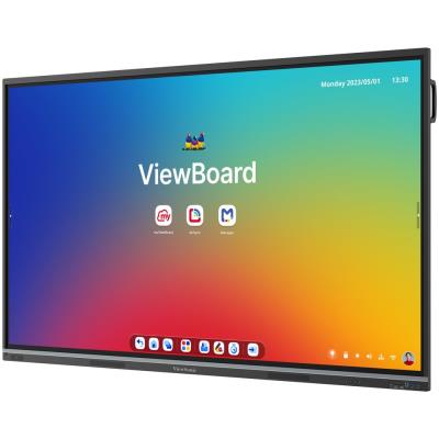 ViewSonic dotykový panel IFP8651 4K 86" Android 14 EDLA, 50 Multi touch,400nits,16G RAM/128GB,OPS slot,HDMI,VGA, DP,USB