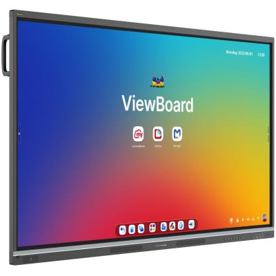 ViewSonic dotykový panel IFP6551 4K 65" Android 14 EDLA,50 Multi touch,400nits,16G RAM/128GB,OPS slot,HDMI, VGA, DP,USB