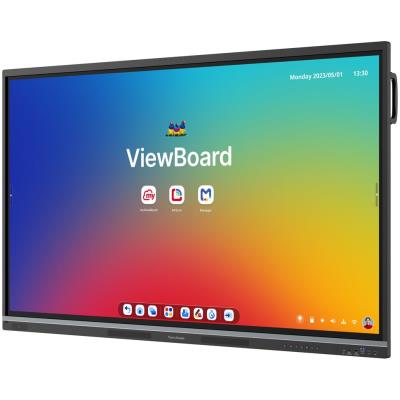 ViewSonic dotykový panel IFP6551 4K 65" Android 14 EDLA,50 Multi touch,400nits,16G RAM/128GB,OPS slot,HDMI, VGA, DP,USB