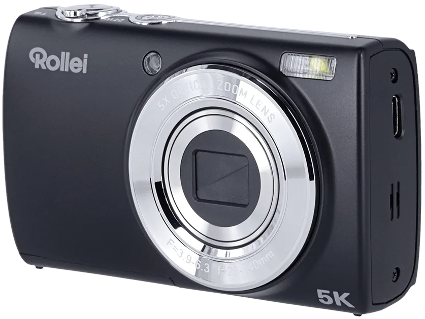 Rollei Powerflex Compact/ 16 MPix/ 5x zoom/ 2,8" LCD/ 5K video/ Černý
