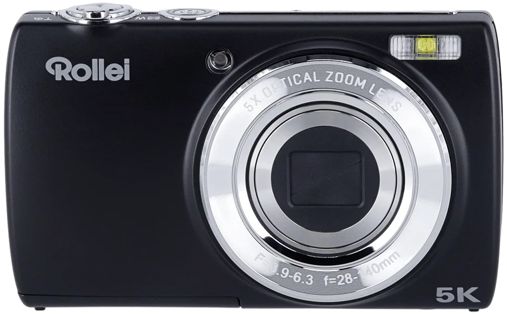 Rollei Powerflex Compact/ 16 MPix/ 5x zoom/ 2,8" LCD/ 5K video/ Černý