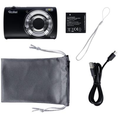 Rollei Powerflex Compact/ 16 MPix/ 5x zoom/ 2,8" LCD/ 5K video/ Černý
