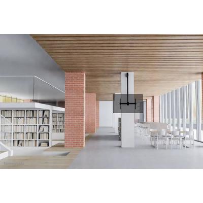 Neomounts CL35-440BL16L  Flat Screen Ceiling Mount (Height: 106-156 cm)