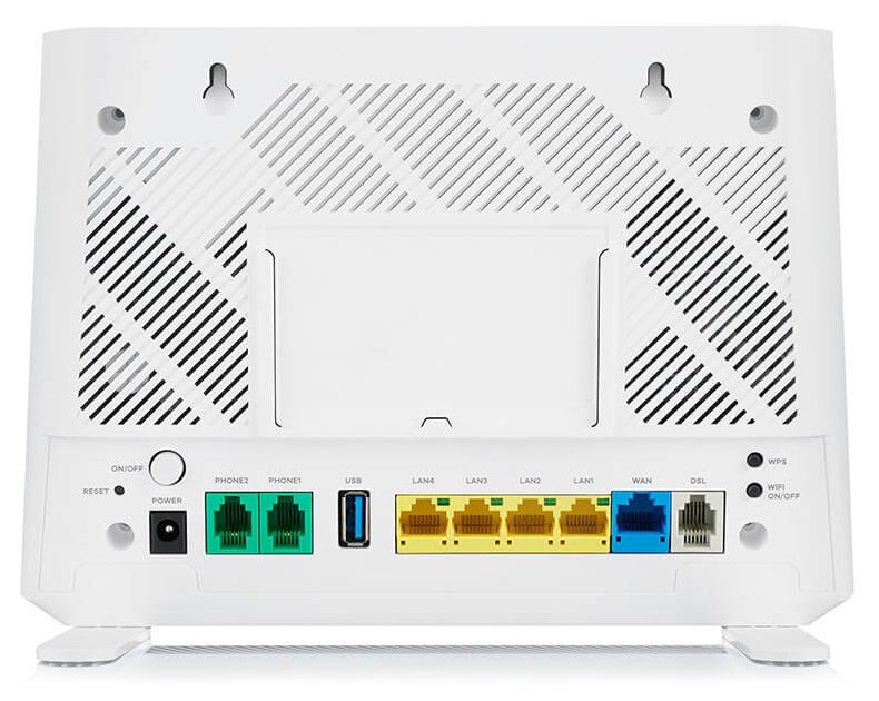 Zyxel DX3301   WiFi 6 AX1800 VDSL2 IAD 5-port Super Vectoring Gateway (upto 35B) a USB s podporou Easy Mesh