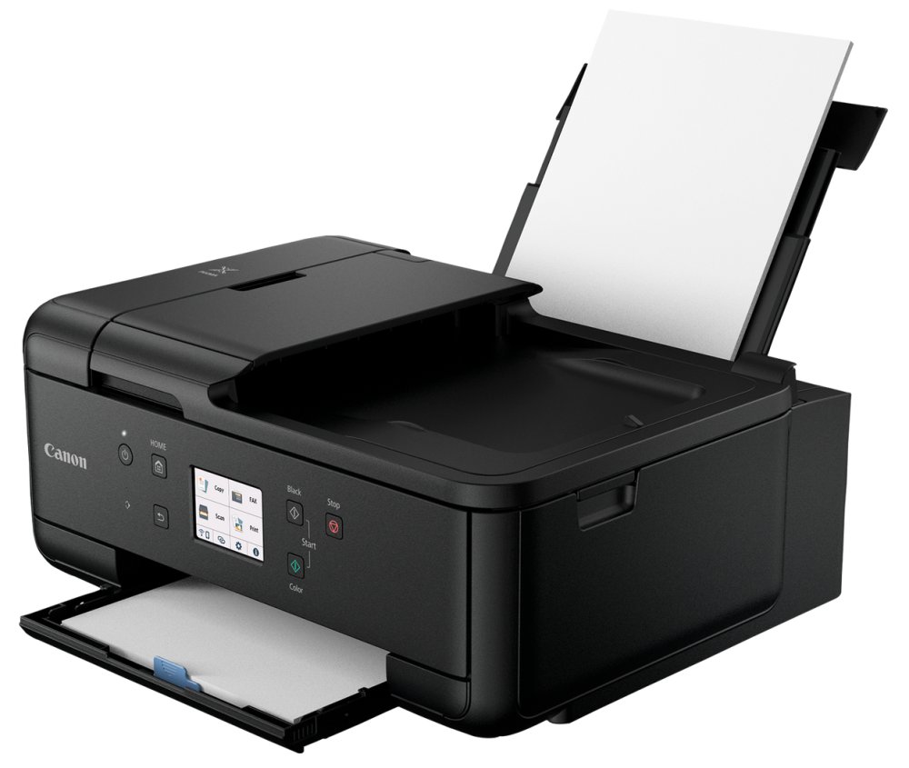 Canon PIXMA TR7650 BK - PSCF/ A4/ 15/10ppm/ až 4800x1200dpi/ WiFi/ USB/ Duplex/ ADF/ černá