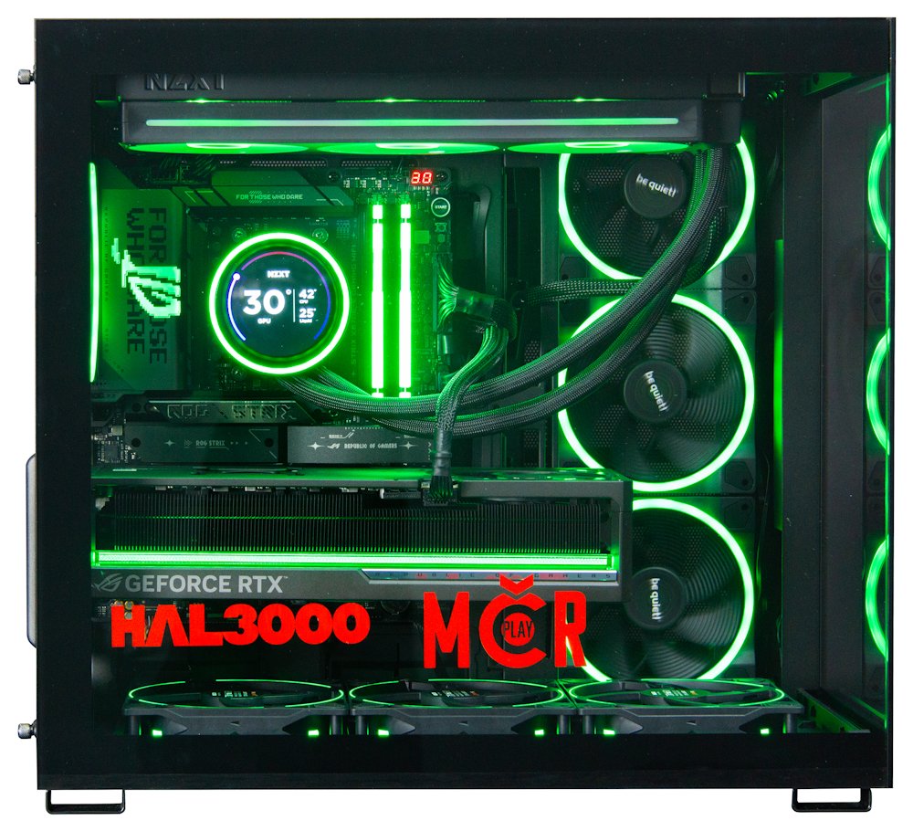 HAL3000 Herní sestava MČR 2025 / AMD Ryzen 9 9950X3D/ 64GB DDR5/ RTX 5090/ 4TB PCIe4 SSD/ WiFi/ W11