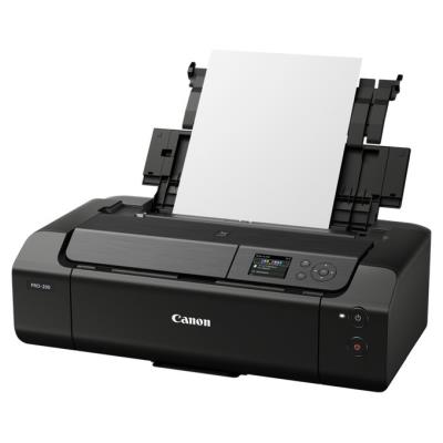 Canon PIXMA Pro-200  / A3/ 4800x2400/ WiFi/  USB/ LAN / 8 barevných náplní / černá