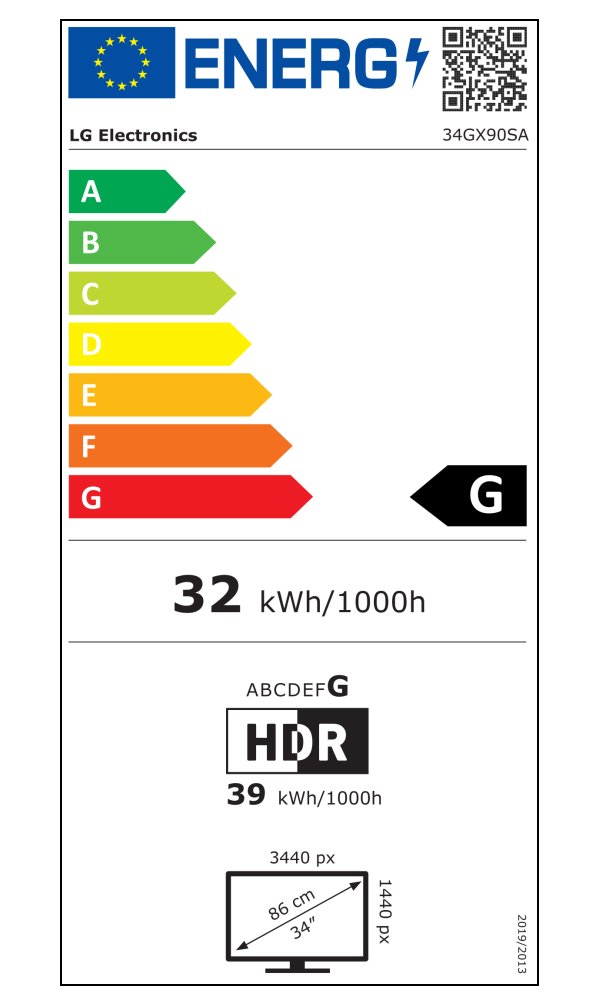 LG monitor zakřivený 34GX90SA-W 34 " OLED/3440x1440/21:9/275cd/m2/240 HZ/0,03ms/ DP/HDMI/USB-C/LAN/7Wx2/výškově stav.