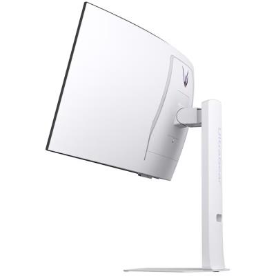 LG monitor zakřivený 34GX90SA-W 34 " OLED/3440x1440/21:9/275cd/m2/240 HZ/0,03ms/ DP/HDMI/USB-C/LAN/7Wx2/výškově stav.