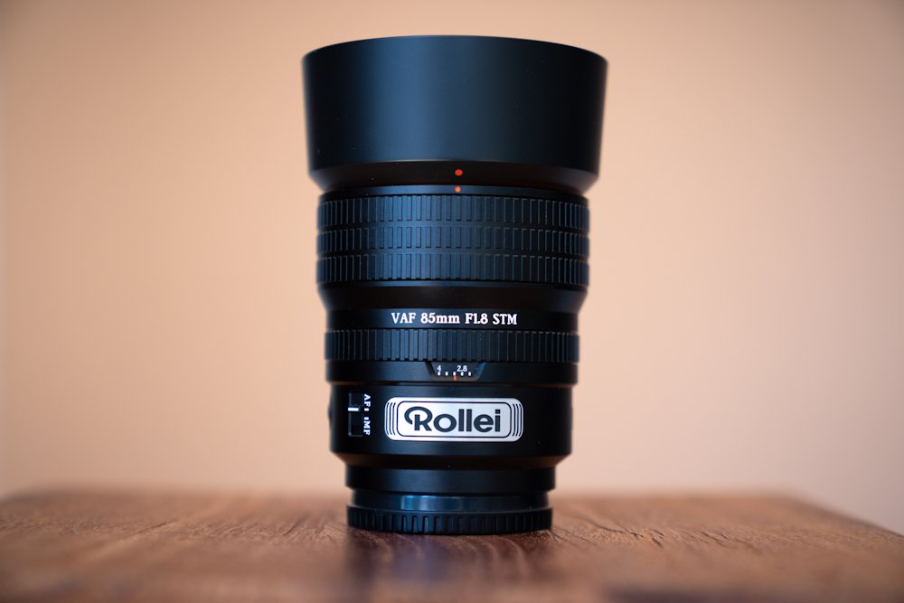 Rollei 85mm AF f/1.8 FE Sony objektiv