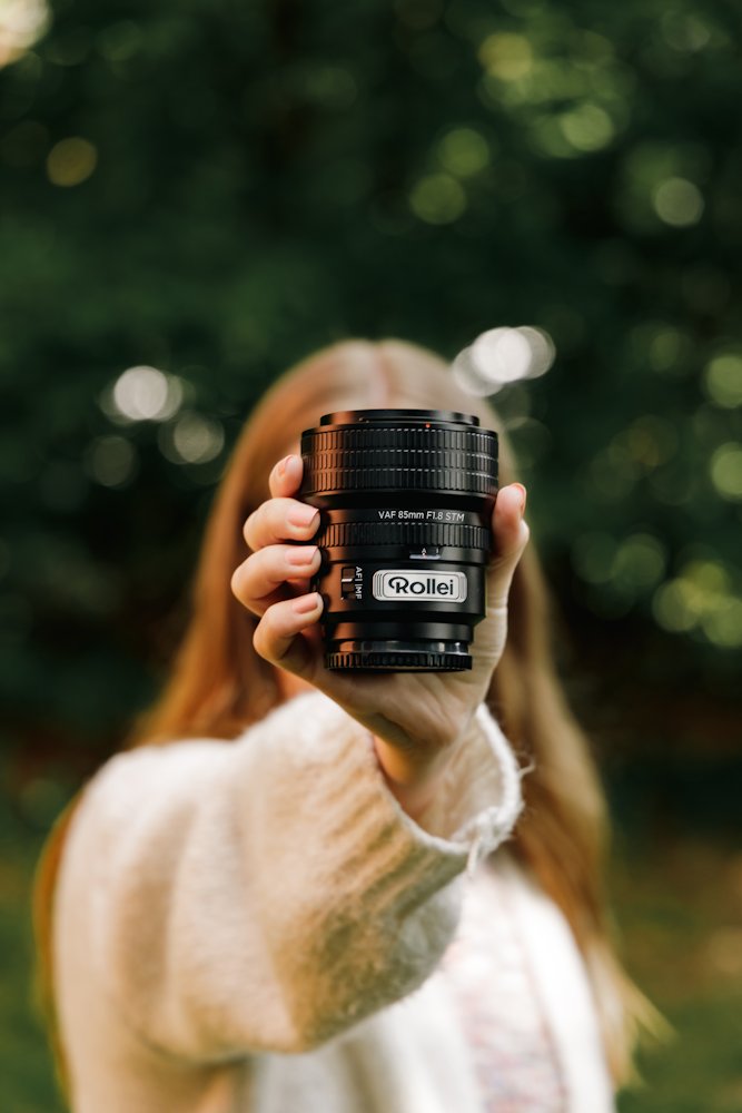 Rollei 85mm AF f/1.8 FE Sony objektiv