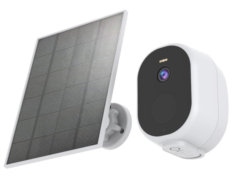 IMMAX NEO LITE SMART Security venkovní solární kamera BARREL, Wi-Fi 2,4GHz, 4MP, PIR, TUYA