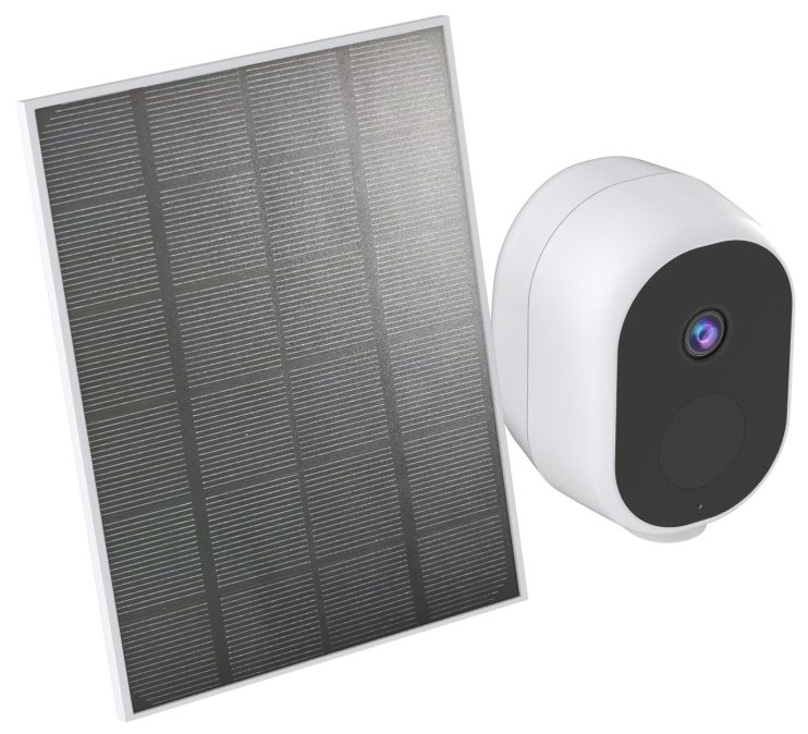 IMMAX NEO LITE SMART Security venkovní solární kamera BARREL, Wi-Fi 2,4GHz, 4MP, PIR, TUYA