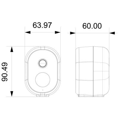 IMMAX NEO LITE SMART Security venkovní solární kamera BARREL, Wi-Fi 2,4GHz, 4MP, PIR, TUYA
