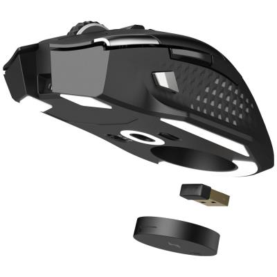 MSI herní myš VERSA PRO Wireless + Mouse Dock PRO/ bezdrátová/ 26.000 dpi/ 2,4GHz/ BT5.3/ USB/ RGB/ 15 tlačítek