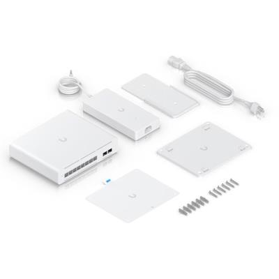 Ubiquiti UniFi Switch Pro XG 8 PoE - 8x 10GbE, 2x SFP+, Etherlighting, 8x PoE++ (PoE budget 155W)