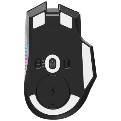 MSI herní myš VERSA PRO Wireless + Mouse Dock PRO/ bezdrátová/ 26.000 dpi/ 2,4GHz/ BT5.3/ USB/ RGB/ 15 tlačítek