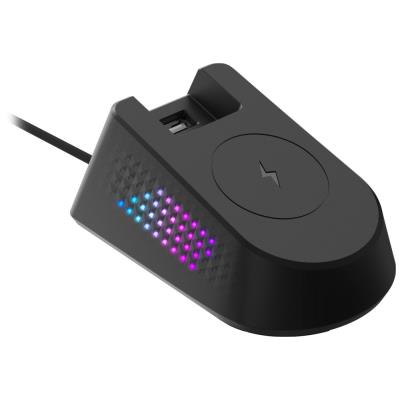 MSI herní myš VERSA PRO Wireless + Mouse Dock PRO/ bezdrátová/ 26.000 dpi/ 2,4GHz/ BT5.3/ USB/ RGB/ 15 tlačítek