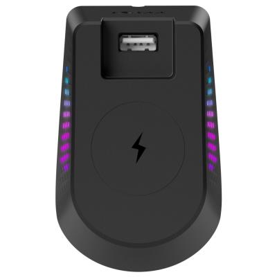 MSI herní myš VERSA PRO Wireless + Mouse Dock PRO/ bezdrátová/ 26.000 dpi/ 2,4GHz/ BT5.3/ USB/ RGB/ 15 tlačítek