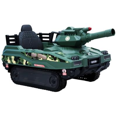 BLUETOUCH elektrický dětský tank/ rychlost 4 km/h/ provozní doba 45 min/ zelený