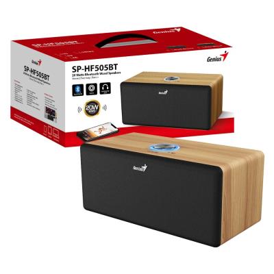GENIUS repro SP-HF505BT Pine Wood/ Bluetooth 5.3/ 20W/ barva světlé dřevo