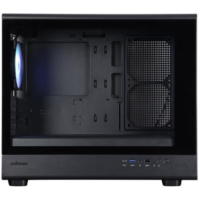 Zalman skříň M5 Black / miniT / 4x120mm ARGB fan / USB 2.0 / USB 3.0 / USB-C / mesh panel / černá
