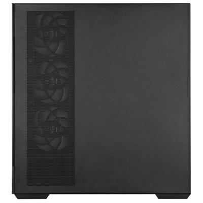 Zalman skříň P40 Namu / midT/ 4x120mm ARGB fan / 2xUSB 3.0 / USB-C / panoramatická / dřevěné doplňky / černá