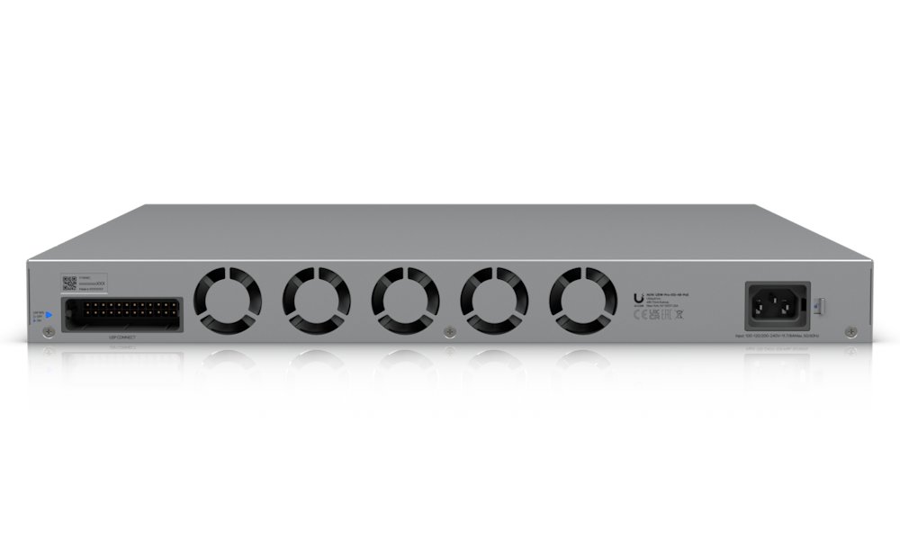 Ubiquiti UniFi Switch Pro XG 48 PoE - 32x 10GbE, 16x 2.5GbE, 4x SFP28, Etherlighting, 48x PoE+++ (PoE budget 1080W)