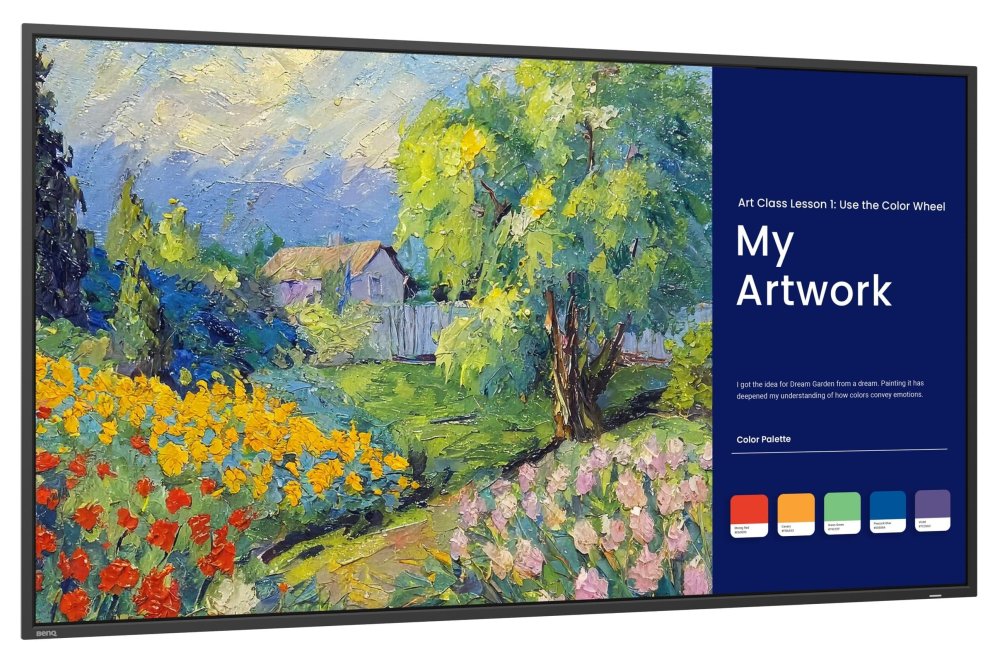 BENQ panel 43" SL4304/ Digital Signage/ UHD 4K/ provoz 24/7/ 2x HDMI/ RJ45/ RS232/ USB/ Android