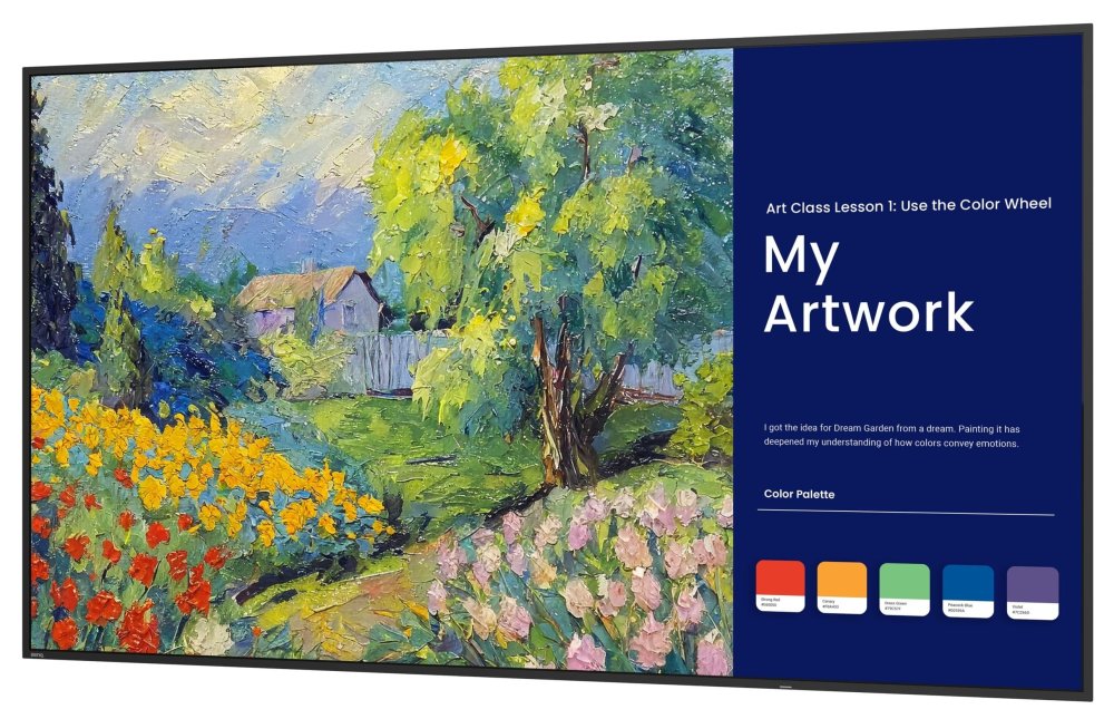 BENQ panel 65" SL6504/ Digital Signage/ UHD 4K/ provoz 24/7/ 2x HDMI/ RJ45/ RS232/ USB/ Android