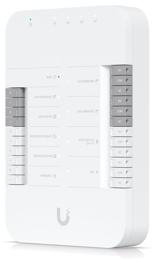 Ubiquiti UniFi Access G3 Gate Starter Kit - Sada, 1x Hub Gate, 1x G3 Intercom, 2x PoE extender, 1x PoE++ injektor