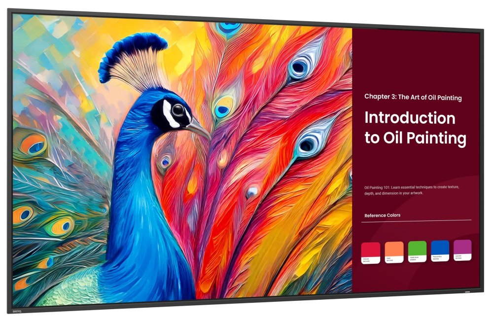 BENQ panel 55" SH5504/ Digital Signage/ UHD 4K/ provoz 24/7/ 2x HDMI/ DP/ RJ45/ RS232/ USB/ Android